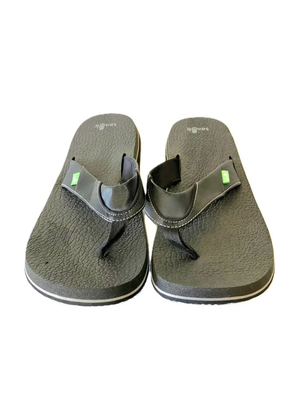 Sanuk Beer Cozy 2 Men’s Size 13 Flip Flops Sandals - Black